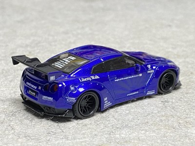 MiniGT LB Works Nissan GT-R R35 Candy Blue LB Exclusive No