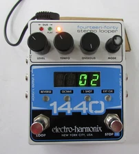 PEDAL Looper Guitar Effects Stereo Recording Electro Harmonix EHX 1440 *NICE*