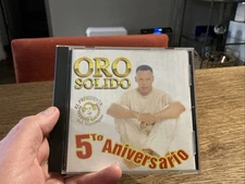 Oro Solido, 5to Aniversario, 1999 United States CD Album, Merengue