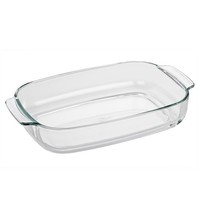 KÜChenprofi Auflaufform Elsass Borosilikatglas Eckig 38 Cm 3,7 Liter