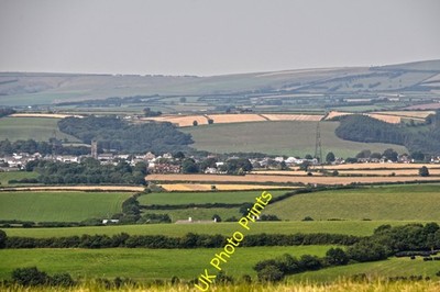 Photo A2 North Devon : Countryside Scenery Romansleigh Looking out acros c2014