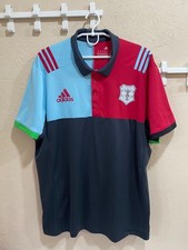 Harlequins 2016 Training Rugby Union Poloshirt Adidas Trikot Größe XXL