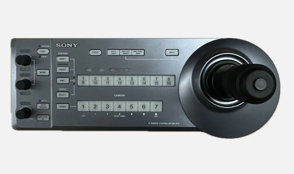 Remote Controller Panel SONY RM-IP10 for PTZ & BRC cameras - Photo 1/4