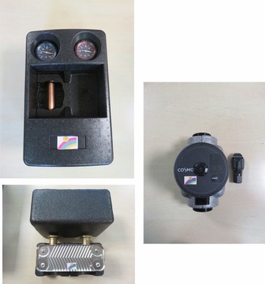 Oventrop Pumpengruppe Regumat S 180 + Cosmo Pumpe CP 2.0 6-25 + Systemtrenner