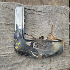 1962 Cadillac Rh Front Bumper End Upper Corner Batwing Chrome Bracket Rust