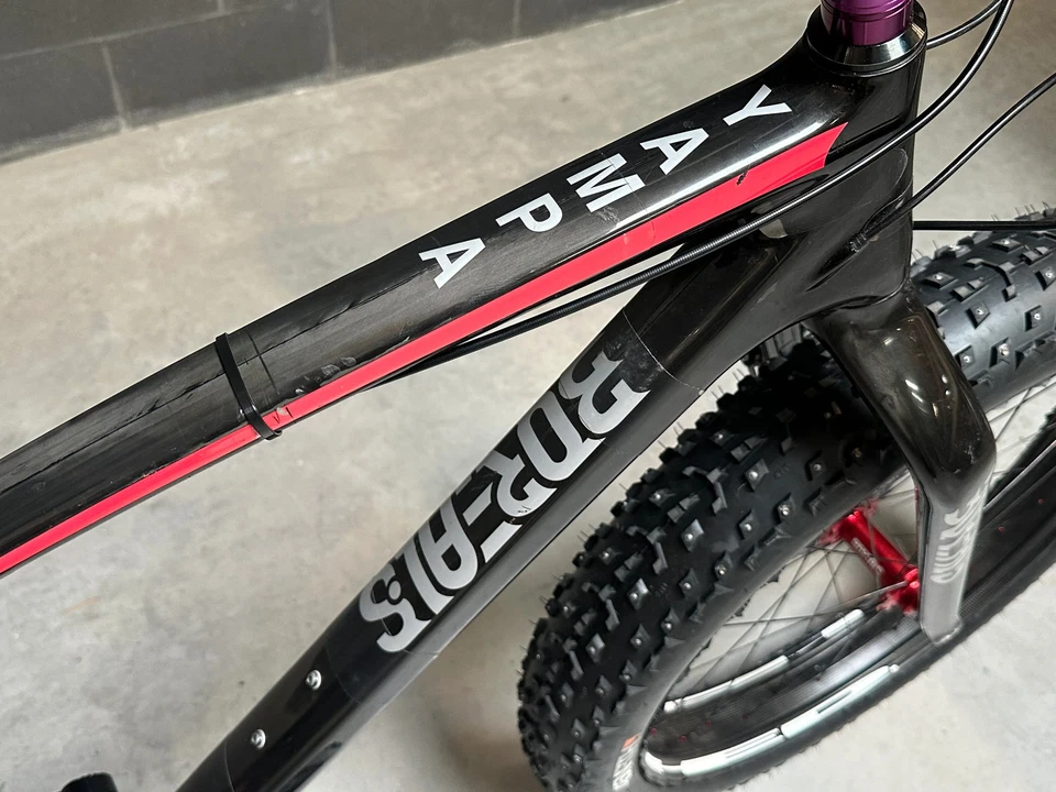 Bicicleta de Carbono Borealis Yampa 26" Grande HED Ruedas de Carbono 26 Libras Foto 2 de 4