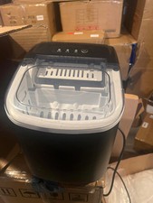 Compact Portable Ice Maker Machine - Black