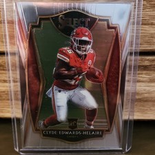 2020 Panini Select Premier Level Clyde Edwards-Helaire #154 Chiefs Rookie
