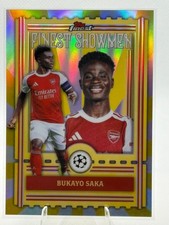 Bukayo Saka #TFF-1 Prices | 2025 Topps Finest UEFA Total Football 