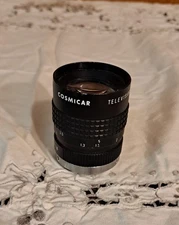 Cosmicar Television Lens 50mm | 1:1.8 | Made in Japan