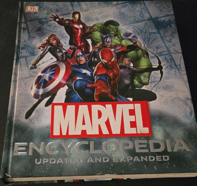 DK Marvel Encyclopedia Updated & Expanded Illustrated Hardcover Book 2015