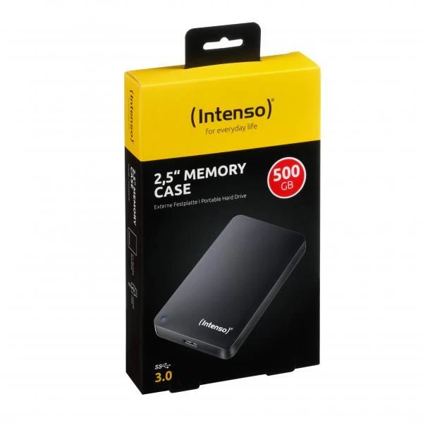INTENSO HDD ESTERNO 500GB 2.5 USB 3.2 5400RPM BLACK - Immagine 3 di 4