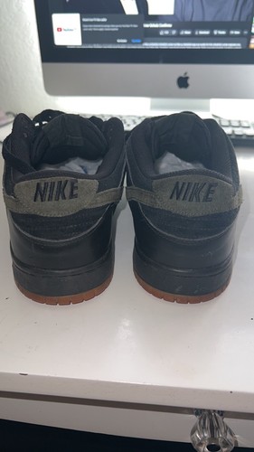 Vintage 2007 Nike Dunk Low Green And Black - Picture 4 of 5