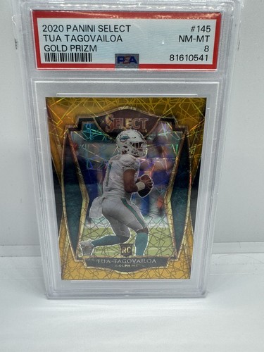 Tua Tagovailoa [Gold Prizm] 2020 Panini Select Rookie Selections card