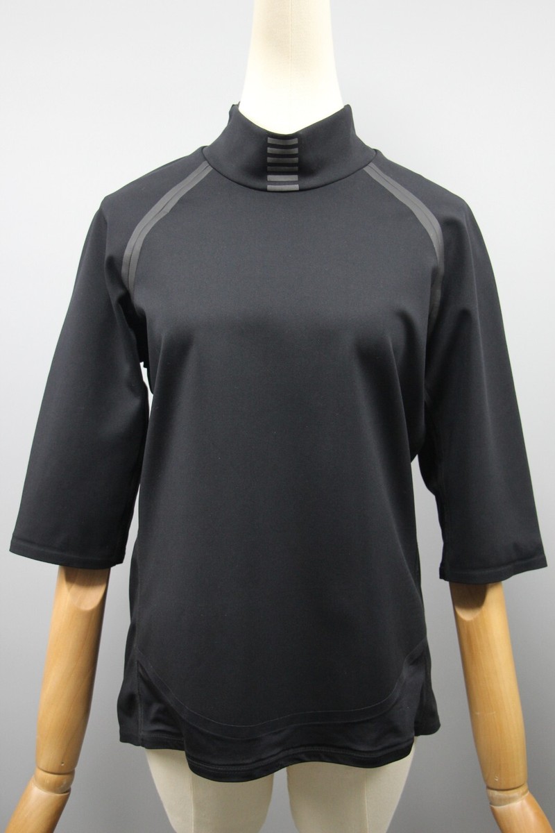 RAPHA Forcats De La Route Womens Running Cycling Black Shirt Top