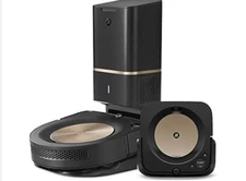 iRobot Roomba s9+ Self-Emptying Robot Vacuum & Black Braava Jet m6 Robot Mop...