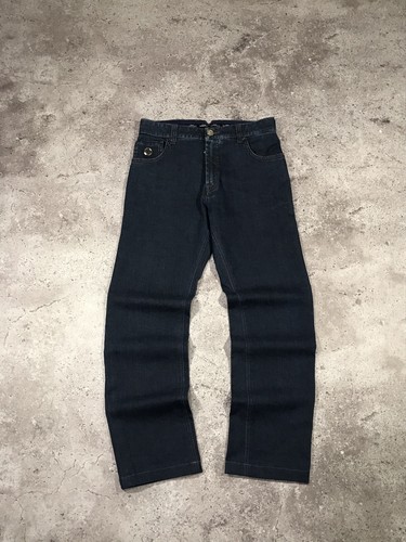 Stefano Ricci Luxury Denim Jeans Dark Wash Embroidered Pocket RareActual Size31 - Picture 7 of 21
