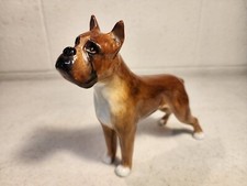Vintage Alton Bone China Boxer Dog Figurine England