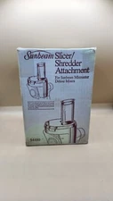 1985 Sunbeam Mixmaster Deluxe Mixer Slicer Shredder Attachment 94480