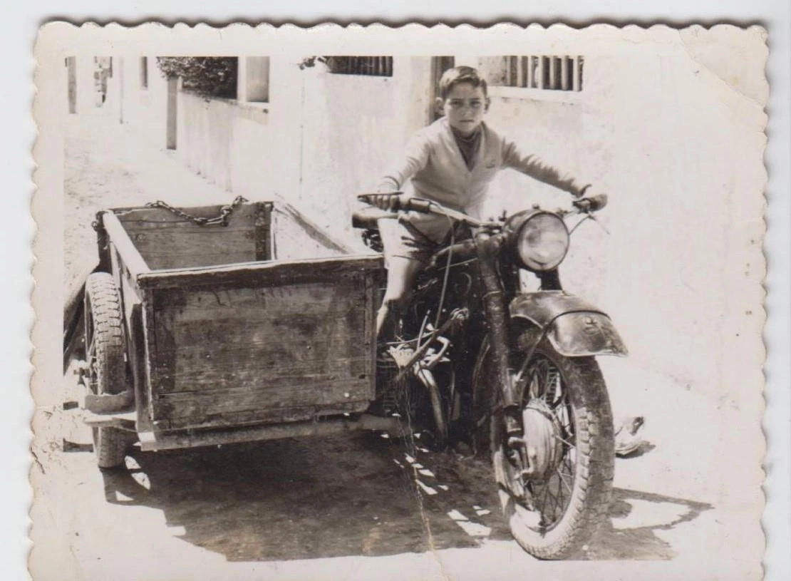Small vintage cheap motorcycles