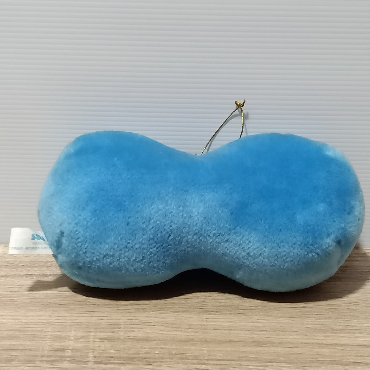 Puyo Puyo Ball Fuzzy Blue Plush Doll Toy Japan Vintage SEGA