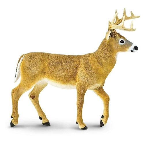 WHITETAIL DEER BUCK Animal Figurine Safari Ltd toy Wonderful Wildlife Collection - 第 2/6 張圖片