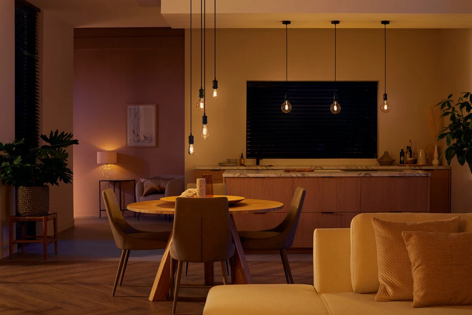 Philips Hue E27 Smart LED Leuchtmittel Birne Einzelpack 300lm Dimmbar Bluetooth - Bild 4 von 4