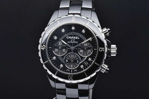 Chanel J12 Black High Tech Ceramic 9P 