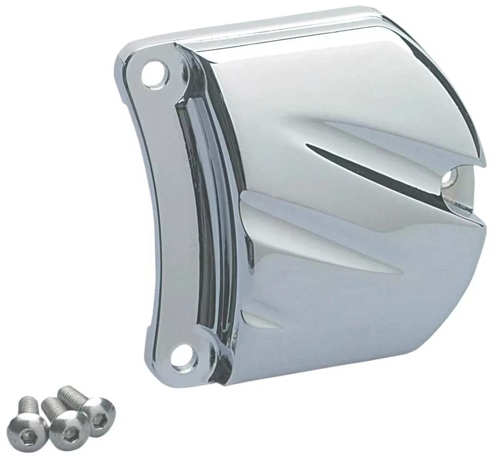 Cubierta de extremo solenoide cromada Kuryakyn 9050 Harley Sportster 91+ y doble cámara 99-16 Foto 2 de 4