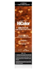 L'Oreal Excellence Permanent Creme HiColor H2, Light Brown, 1.74oz, New in Box