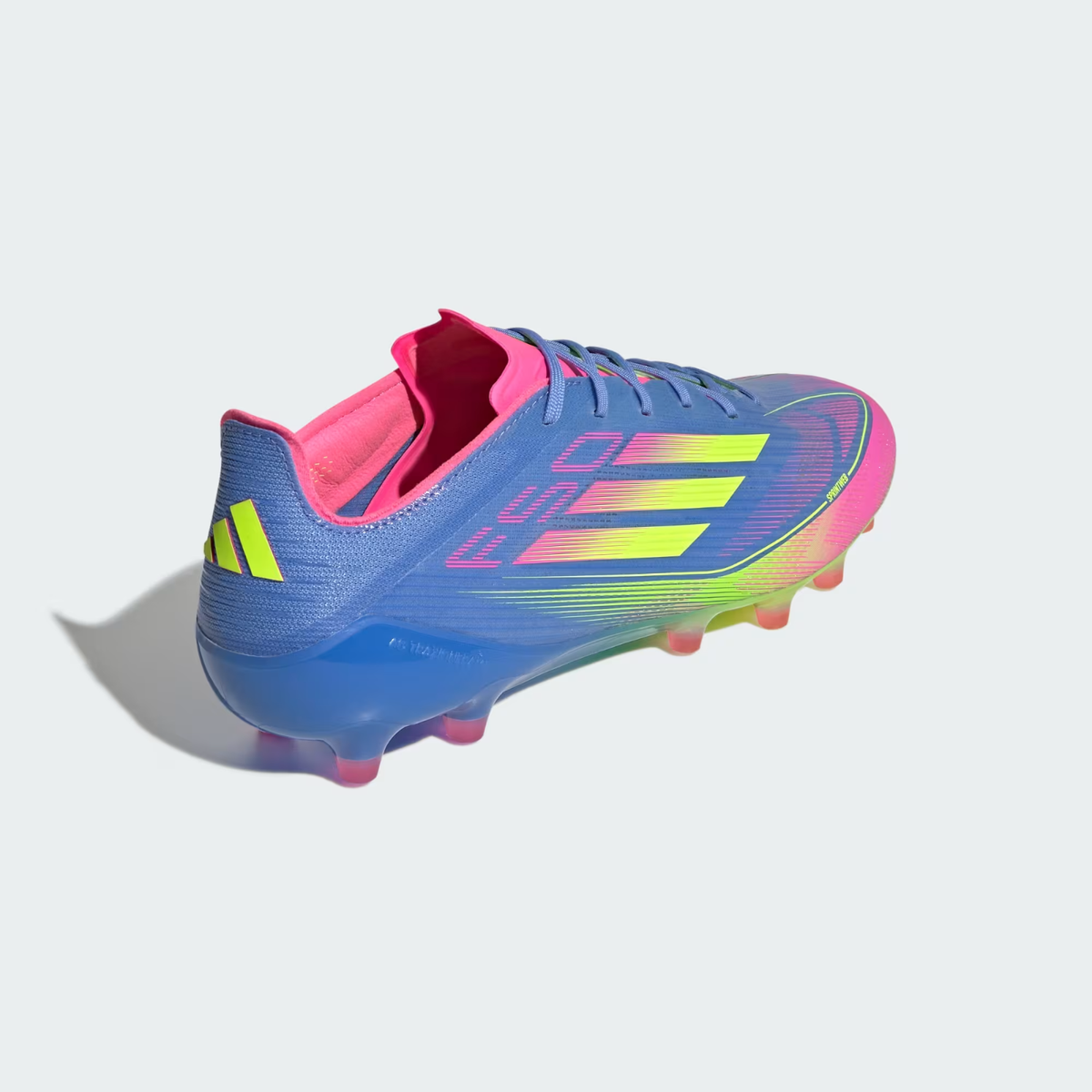 adidas Soccer Cleats F50 ELITE AG Blue Fusion/Lucid Lemon IE1264