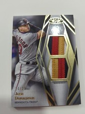 Josh Donaldson Topps Tier One Sick Dual Patch Quad Colors Twins /25