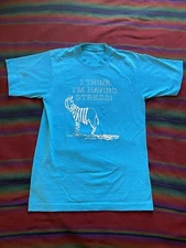 Vintage 89’ Screen Stars Single Stitch graphic tee! S/M. Unisex. USA. Rare.