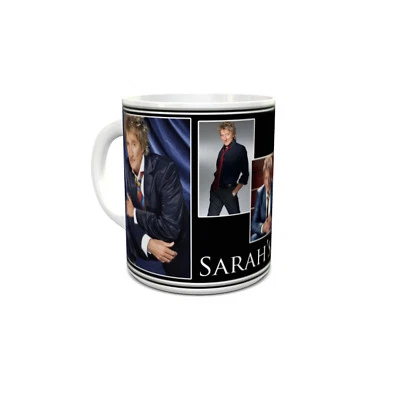 SUBRIGHT Rod Stewart Personalised Mug Brand New Great Unique Gift Free UK Shipping
