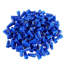 1000 piezas??ck Tapas de cable azules, conectores de cable eléctrico, tuercas de tornillo, K8038-