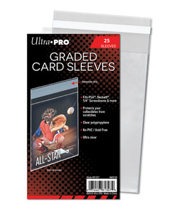 25 Ultra Pro Graded Resealable Loose Card Sleeves Team Bags FREE SHIPPING