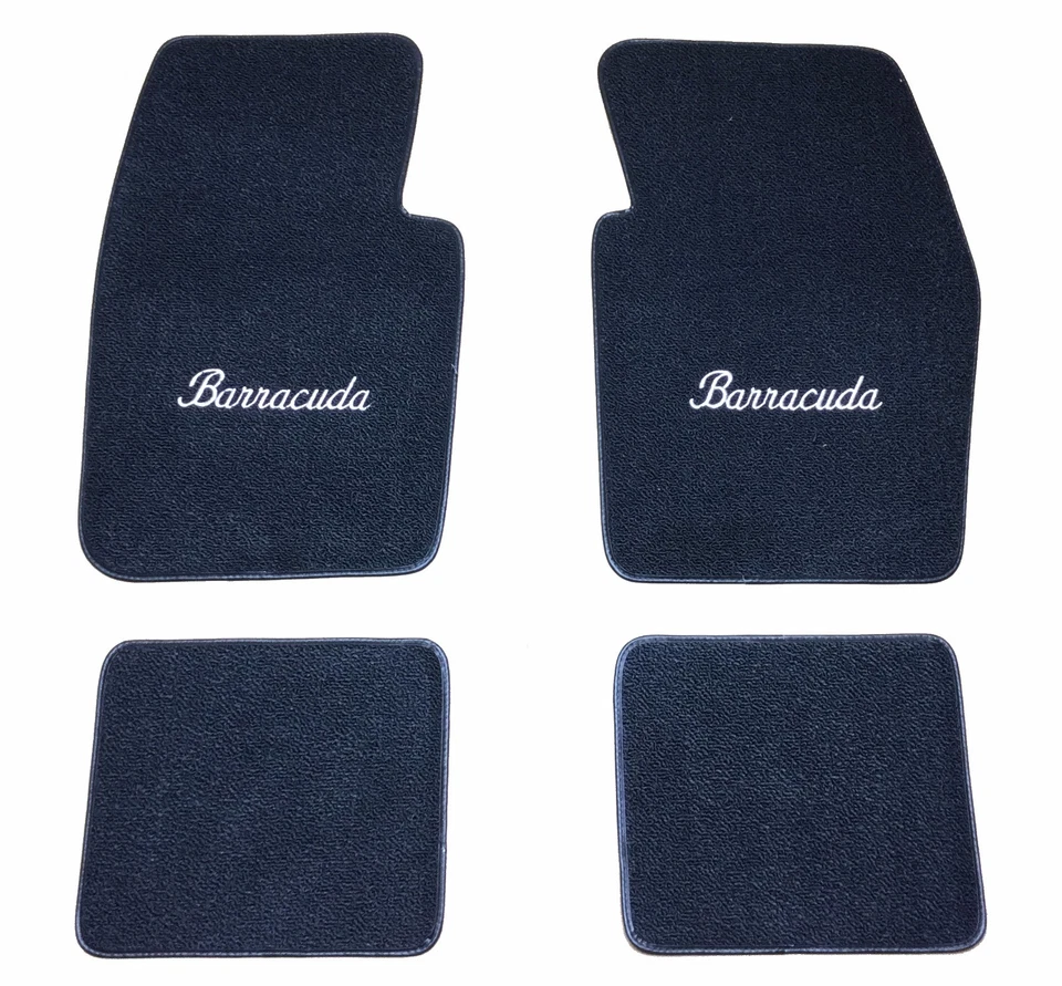 Alfombrillas 80/20 Loop Cater 1964-74 Plymouth Barracuda bordadas Mopar Foto 3 de 4