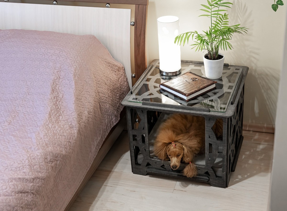 Dog Crate In Bedroom COSTWAY Dog Crate Indoor Dog Cage Pet House End