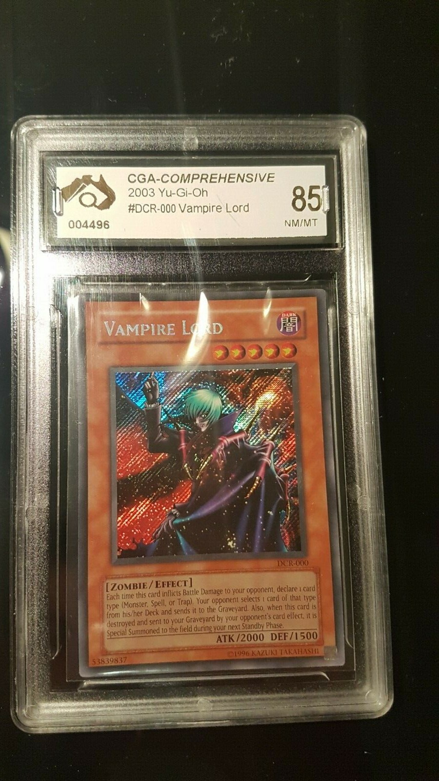 Yu Gi Oh Vampire Lord