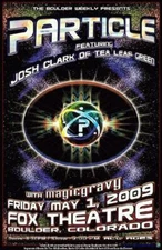 PARTICLE BOULDER 2009 CONCERT POSTER MINT