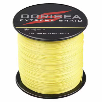 Dorisea 100M~2000M Yellow Braided Line PE Dynema Fishing Line Power 6LB-300LB | eBay Dorisea 100M~2000M Yellow Braided Line PE Dynema Fishing Line Power 6LB-300LB | eBay