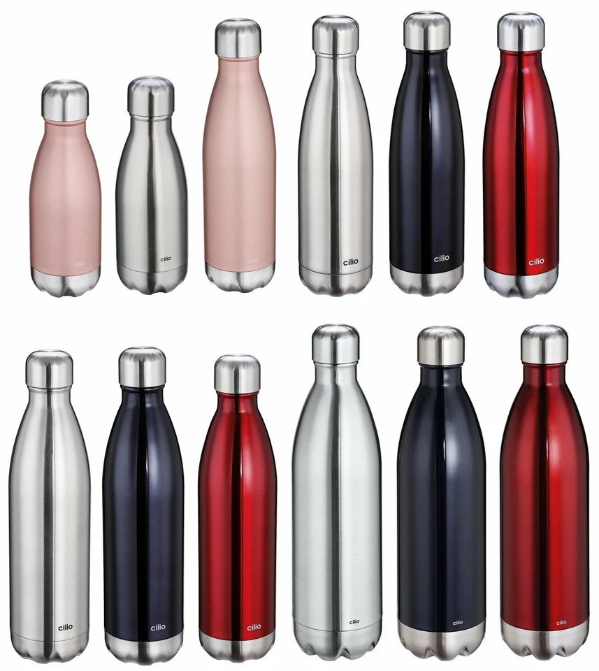 Auswahl Cilio Isolierflasche ELEGANTE Thermosflasche Edelstahl Trinkflasche - Bild 1 von 1