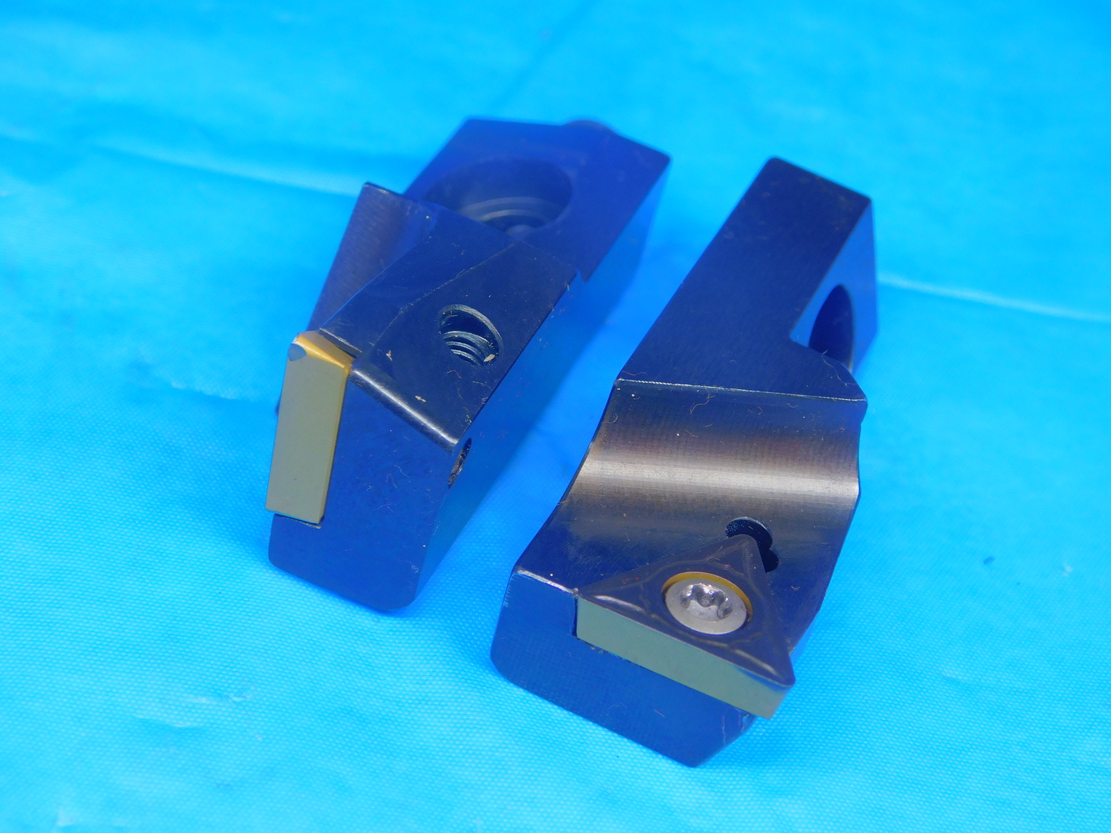 2 pcs VALENITE STFPR12CA3 INDEXABLE INSERT CARTRIDGES TURNING TOOL