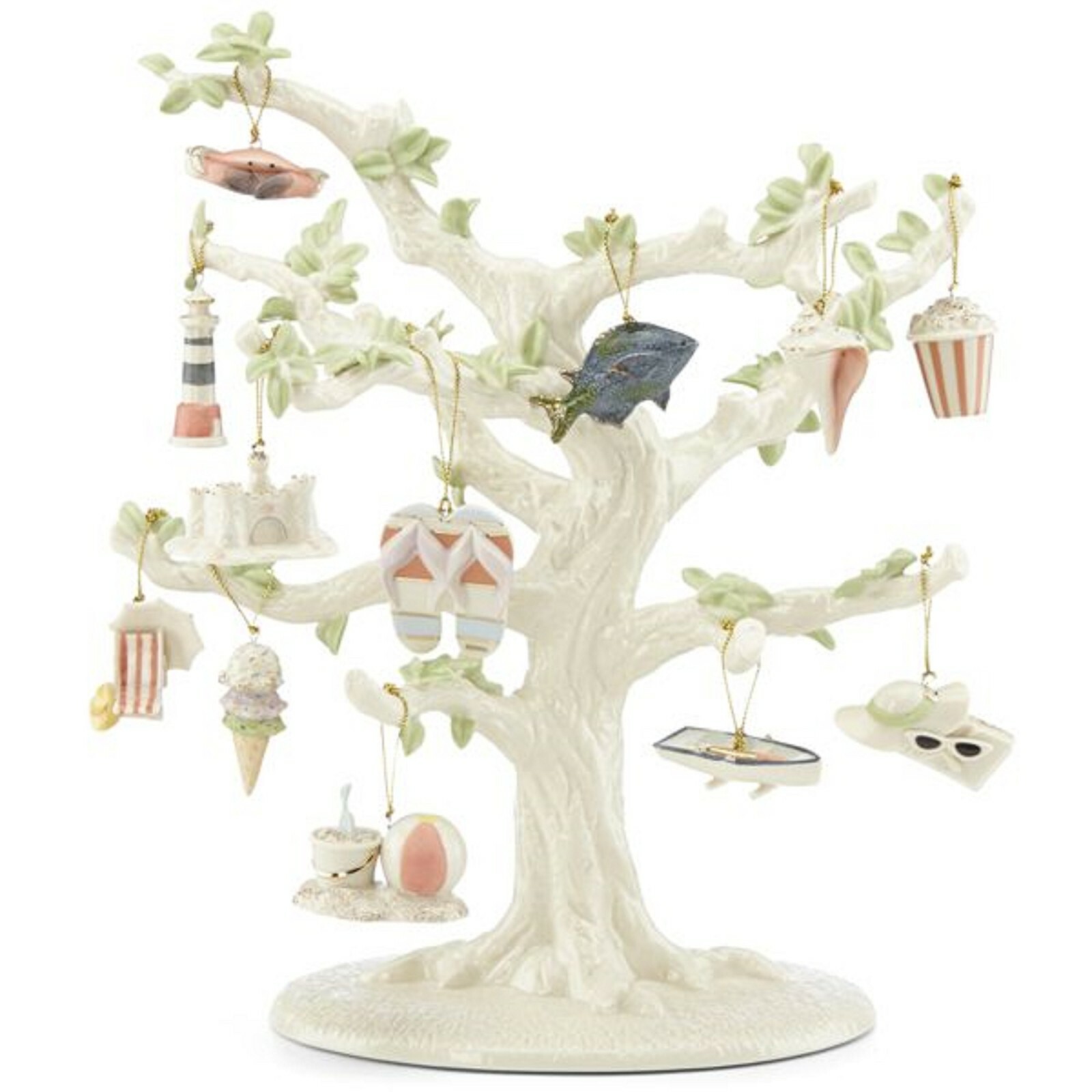 Lenox Ornament Tree & 15 Mini Ornament Sets Fall Baby Easter Summer