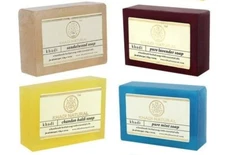 Khadi Natural Herbal Bathing Soap Anti Bacterial Natural Soap Assorted Set Of 4
