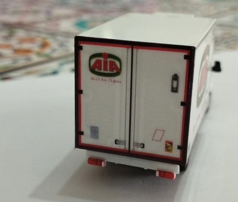 Mercedes sprinter herpa 013062 furgone frigo Aia Scala 1/87 Montato - Immagine 4 di 4