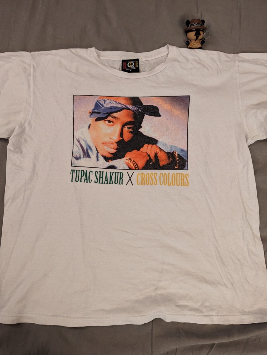Tシャツ・カットソー [LIKE THE MOST] [2PACK] Boxcat & Carry Ticket Over T-shirt Tupac Shakur T-shirt 2Pac West Coast Hip Hop Rap Urban
