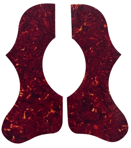 Pickguard For Gibson J185 Acoustic Guitar Self-Adhesive Guitar RED TORTOISE