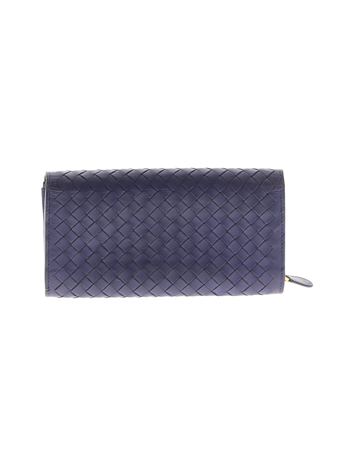 Bottega Veneta Women Purple Intrecciato Leather Wallet One Size thumbnail 2