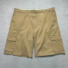 Vintage Levis Silvertab Cargo Shorts Mens 42 Khaki 12" Y2K Military Chino